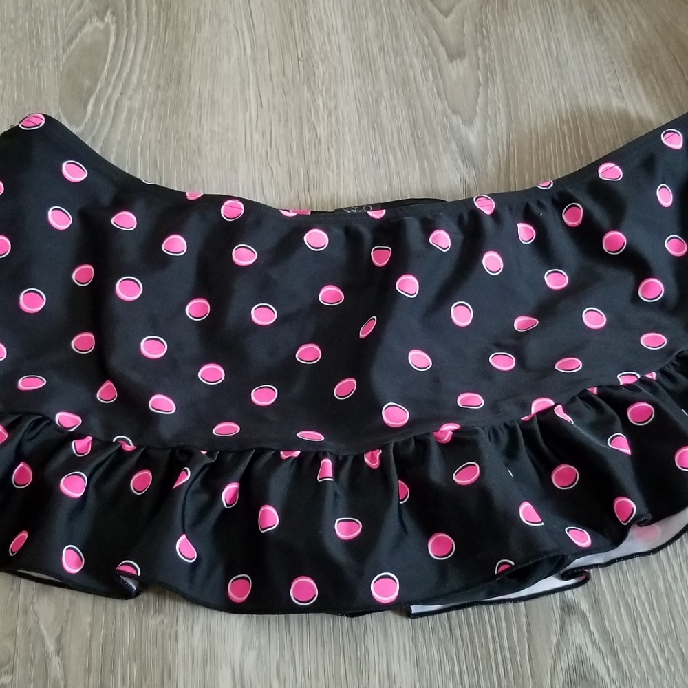 Ruffle bikini skirt
